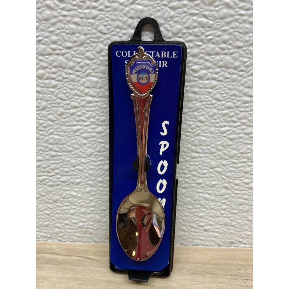 Vintage Missouri Flag Collectible Spoon